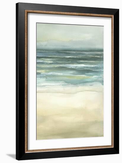 Tranquil Sea III-Jennifer Goldberger-Framed Art Print