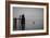 Tranquil Sea View with Wooden Jetty-Sharon Wish-Framed Photographic Print