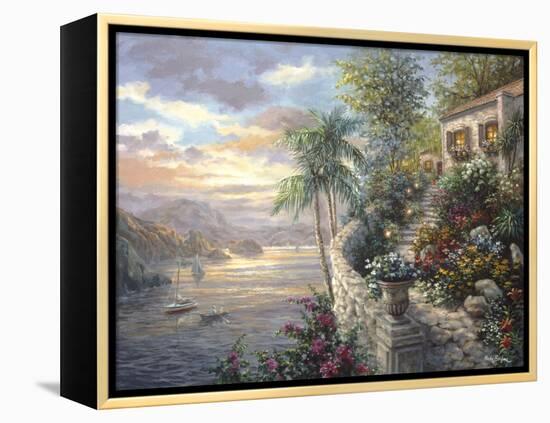 Tranquil Sea-Nicky Boehme-Framed Premier Image Canvas