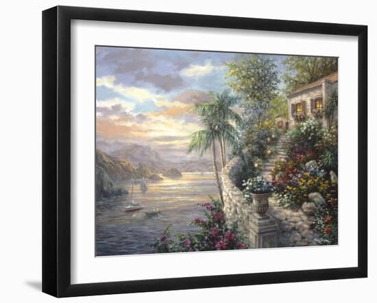 Tranquil Sea-Nicky Boehme-Framed Giclee Print