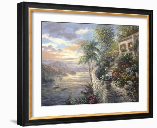 Tranquil Sea-Nicky Boehme-Framed Giclee Print