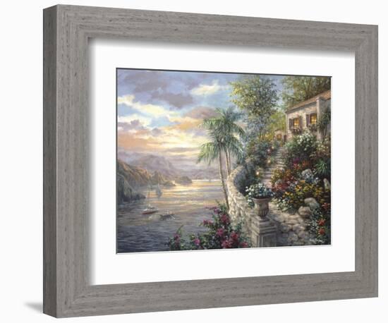 Tranquil Sea-Nicky Boehme-Framed Giclee Print