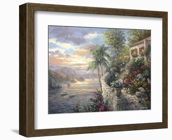 Tranquil Sea-Nicky Boehme-Framed Giclee Print