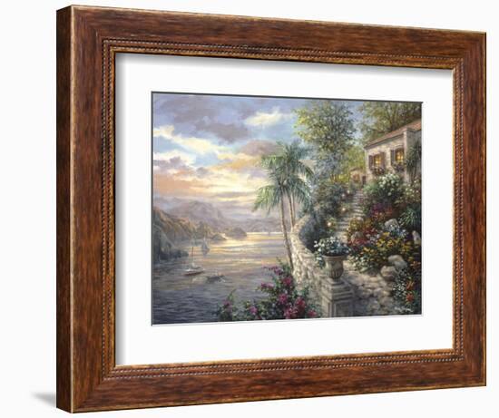 Tranquil Sea-Nicky Boehme-Framed Giclee Print