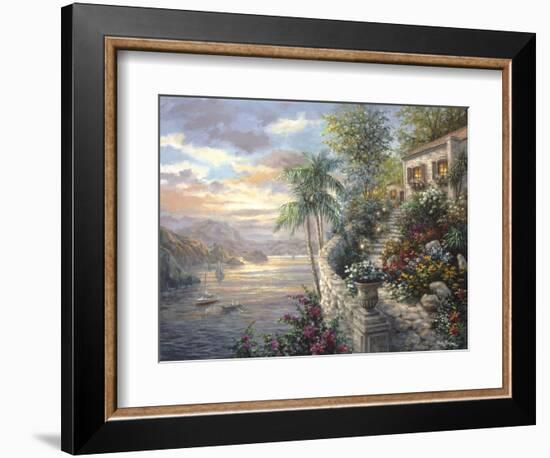 Tranquil Sea-Nicky Boehme-Framed Giclee Print