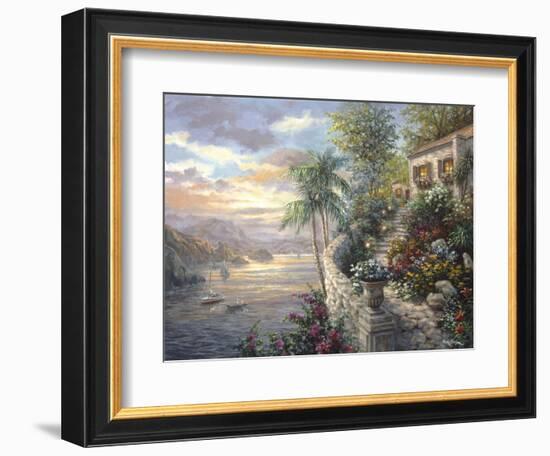 Tranquil Sea-Nicky Boehme-Framed Giclee Print