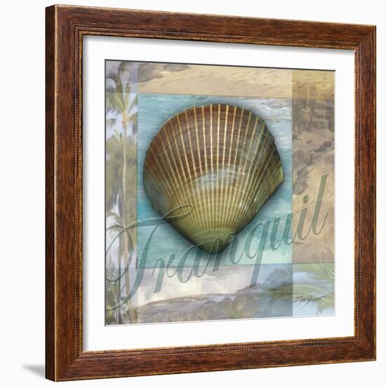 Tranquil Shell-Todd Williams-Framed Art Print