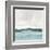 Tranquil Silver Sea II-Chris Paschke-Framed Art Print