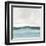 Tranquil Silver Sea II-Chris Paschke-Framed Art Print