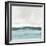 Tranquil Silver Sea II-Chris Paschke-Framed Premium Giclee Print