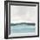 Tranquil Silver Sea II-Chris Paschke-Framed Premium Giclee Print