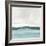 Tranquil Silver Sea II-Chris Paschke-Framed Art Print