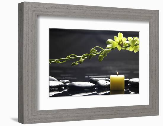 Tranquil Spa Scene-crystalfoto-Framed Photographic Print