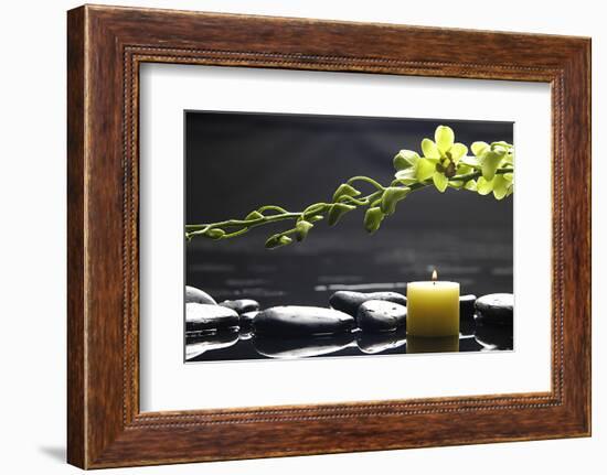 Tranquil Spa Scene-crystalfoto-Framed Photographic Print