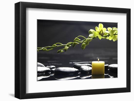 Tranquil Spa Scene-crystalfoto-Framed Photographic Print