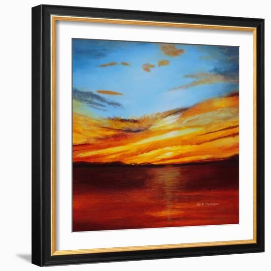 Tranquil Sunset-Herb Dickinson-Framed Photographic Print