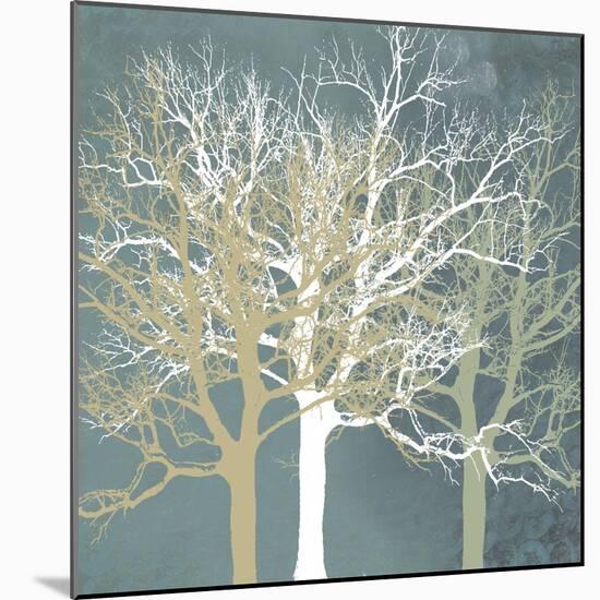 Tranquil Trees-Erin Clark-Mounted Giclee Print