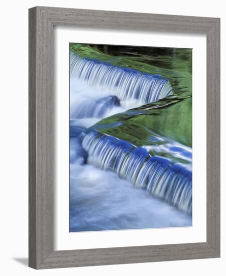 Tranquil Waterfall-Owaki - Kulla-Framed Photographic Print