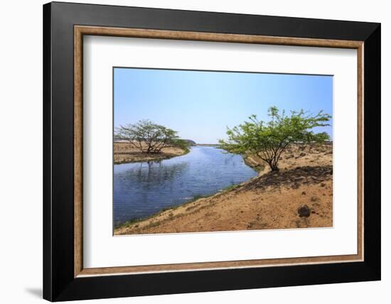 Tranquil Waters of Khor Rori (Rouri), Oman-Eleanor Scriven-Framed Photographic Print
