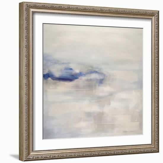 Tranquil with Blue-Rachel Springer-Framed Art Print