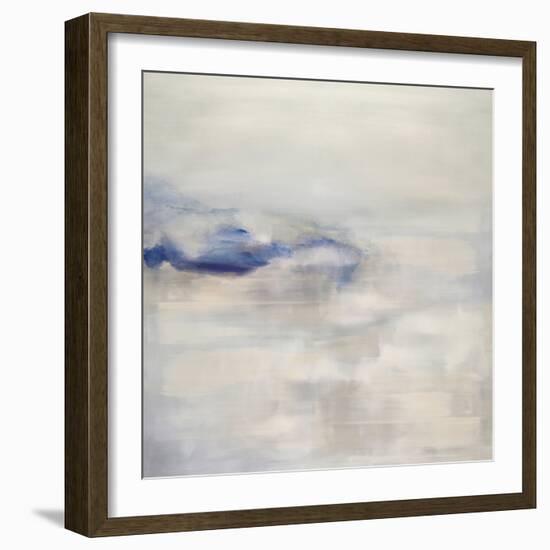 Tranquil with Blue-Rachel Springer-Framed Art Print