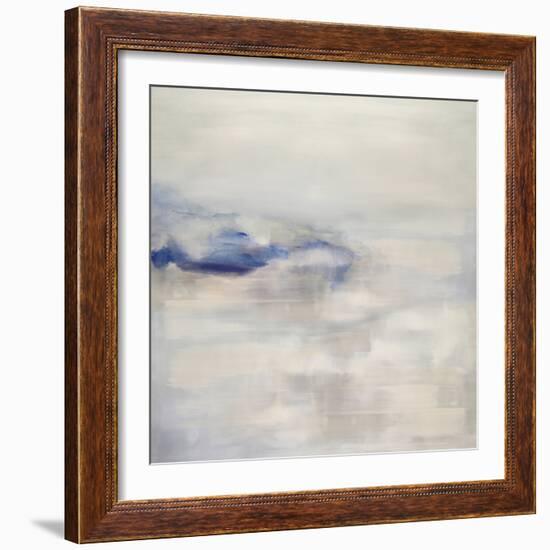 Tranquil with Blue-Rachel Springer-Framed Art Print