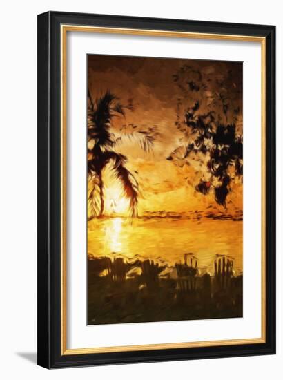 Tranquility III - In the Style of Oil Painting-Philippe Hugonnard-Framed Giclee Print