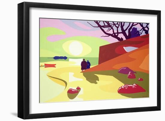 Tranquility, Jersey, 2003-Derek Crow-Framed Giclee Print