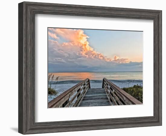 Tranquility Walk-Mary Lou Johnson-Framed Art Print