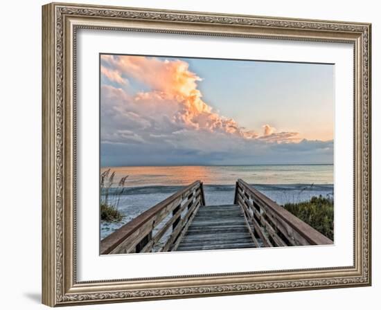 Tranquility Walk-Mary Lou Johnson-Framed Art Print