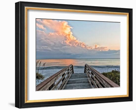 Tranquility Walk-Mary Lou Johnson-Framed Art Print