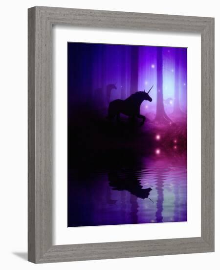 Tranquility-Julie Fain-Framed Art Print