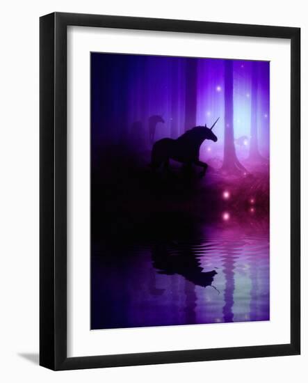 Tranquility-Julie Fain-Framed Art Print