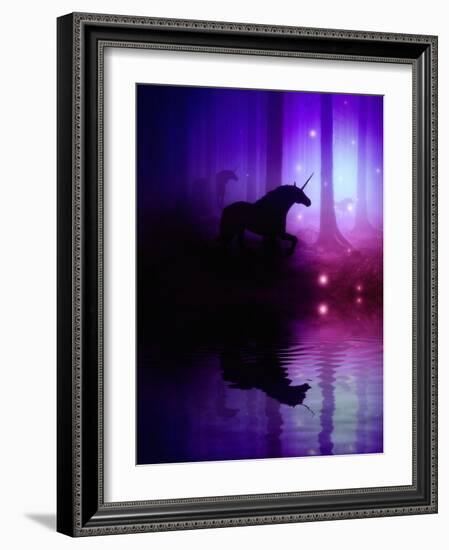 Tranquility-Julie Fain-Framed Art Print