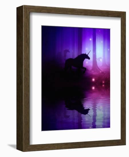 Tranquility-Julie Fain-Framed Art Print