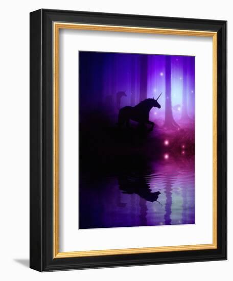 Tranquility-Julie Fain-Framed Art Print