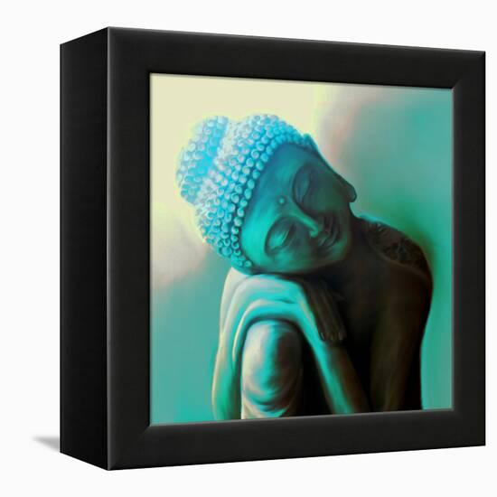 Tranquillity-Christine Ganz-Framed Stretched Canvas