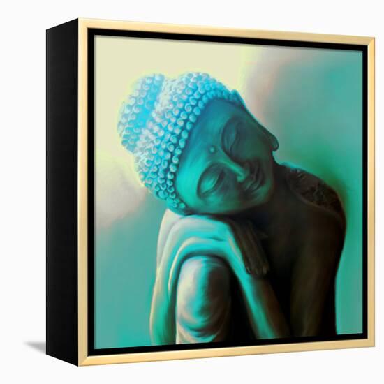 Tranquillity-Christine Ganz-Framed Stretched Canvas