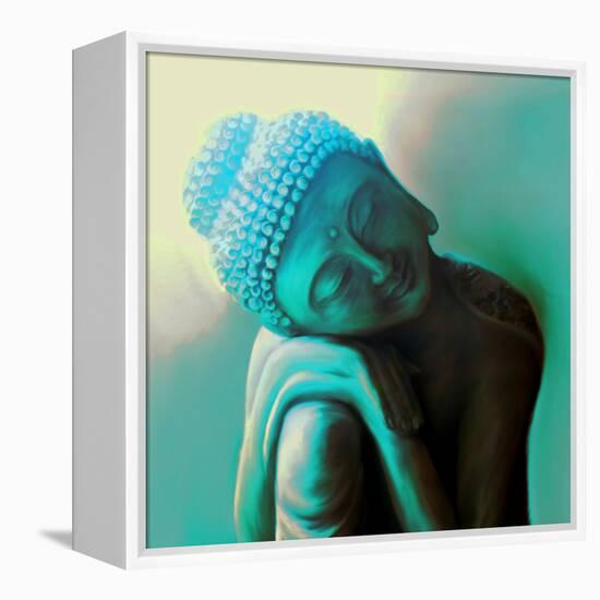 Tranquillity-Christine Ganz-Framed Stretched Canvas