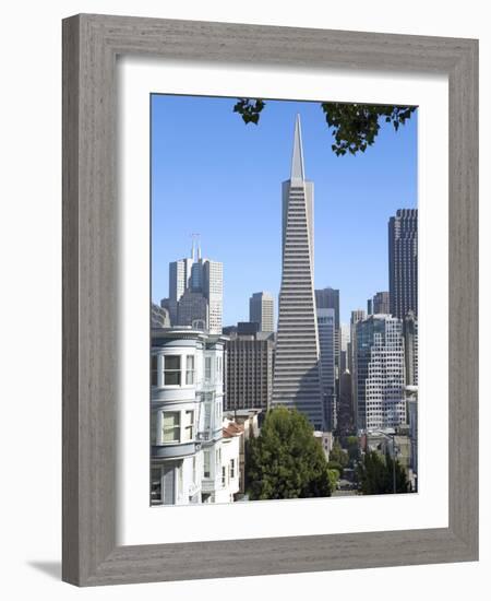 Trans America Building, San Francisco, California, United States of America, North America-Gavin Hellier-Framed Photographic Print