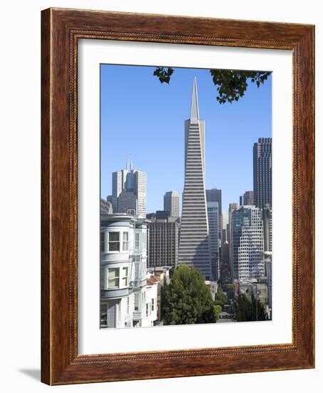 Trans America Building, San Francisco, California, United States of America, North America-Gavin Hellier-Framed Photographic Print