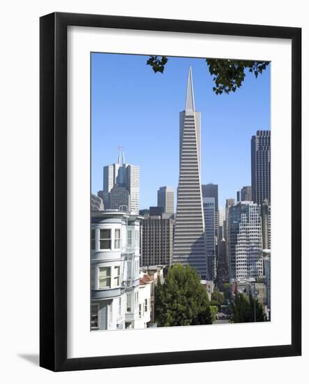 Trans America Building, San Francisco, California, United States of America, North America-Gavin Hellier-Framed Photographic Print