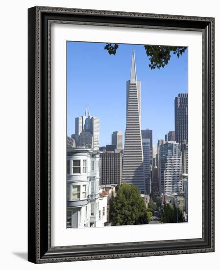 Trans America Building, San Francisco, California, United States of America, North America-Gavin Hellier-Framed Photographic Print