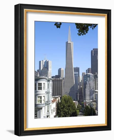 Trans America Building, San Francisco, California, United States of America, North America-Gavin Hellier-Framed Photographic Print