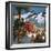 Trans Siberian Railway-English School-Framed Giclee Print