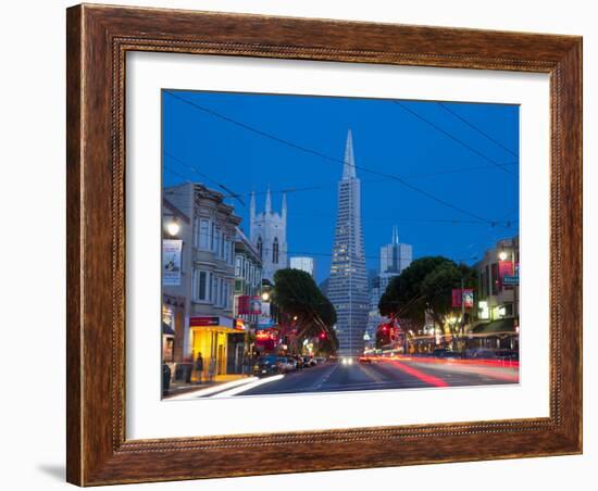 Transamerica Building, San Francisco, California, United States of America, North America-Alan Copson-Framed Photographic Print