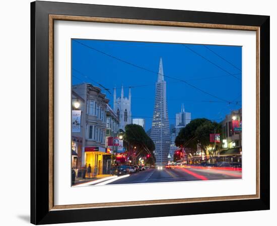 Transamerica Building, San Francisco, California, United States of America, North America-Alan Copson-Framed Photographic Print