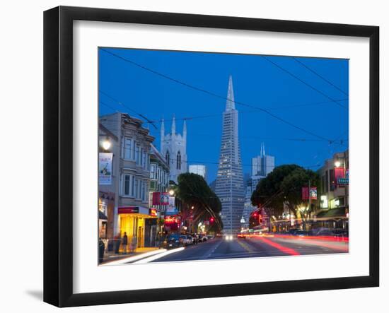 Transamerica Building, San Francisco, California, United States of America, North America-Alan Copson-Framed Photographic Print
