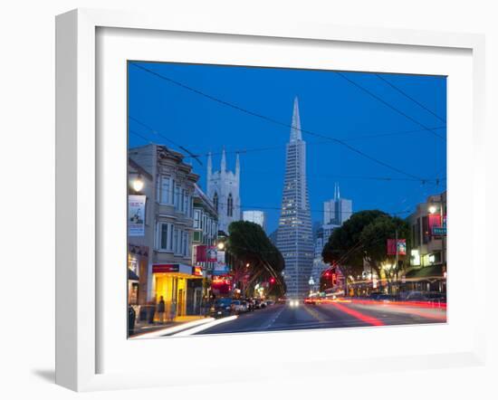 Transamerica Building, San Francisco, California, United States of America, North America-Alan Copson-Framed Photographic Print