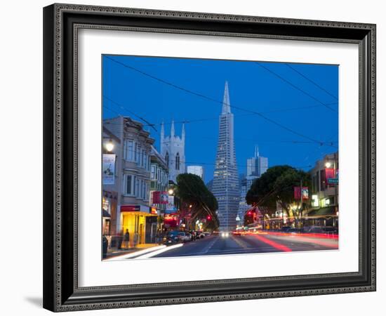 Transamerica Building, San Francisco, California, United States of America, North America-Alan Copson-Framed Photographic Print